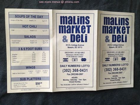 mialins|Malins Market and Deli